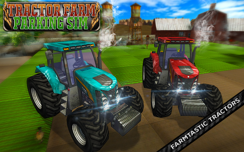 Tractor Farm Parking Sim