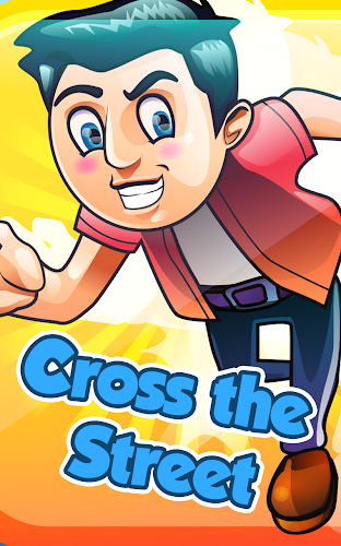 Running Cross the Street